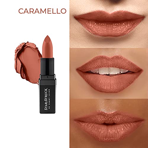 STARSTRUCK BY SUNNY LEONE Luxe Matte Lipstick | Richly Pigmented | Brown Shade Lipstick for Women | Caramello - View 2 of 3