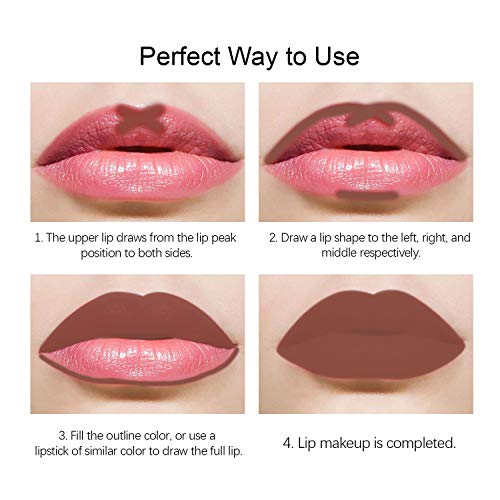 CVB C12 Nude’It Lip Colour for Smudge Proof Matte Finish, Dermatologically Tested Smooth Texture Long-Lasting Lipstick (203 DUSTY, 3.8g) (FROM INDIA SAB) - View 3 of 3