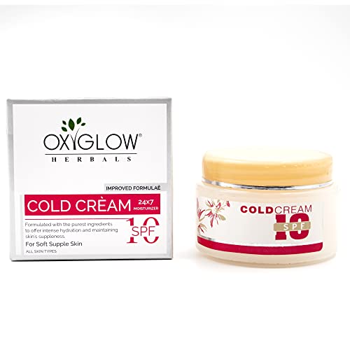 Oxyglow Herbal face Cold Cream for all skin types and protects the skin with SPF 10 | 50Gram | Pack of 1 (FROM INDIA SAB) - View 3 of 3