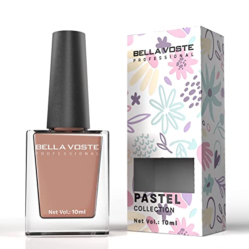 Bella Voste PASTEL Nail Polish|Quick Drying Formula|Cruelty Free|No Harmful Chemicals|Vegan|Lasts for 7 Days &amp; more|Chip Resistant |PASTEL COLOR Formula with Smooth &amp; Easy Application (P06) - View 3 of 4
