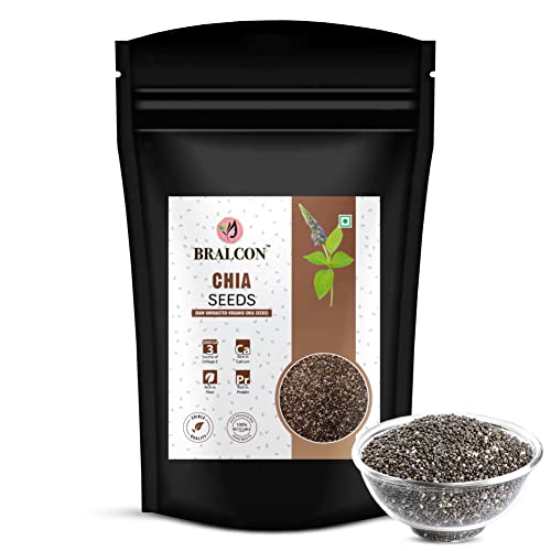 BRALCON Seeds Combo of Chia, Watermelon, Pumpkin, Sunflower, Flax Seeds - 500g (5 x 100g Each Pack) | Unroasted Mix Seeds for eating with Omega 3 and rich in Fiber, Protein for Weight Loss - View 5 of 5