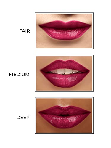 STARSTRUCK BY SUNNY LEONE Glossy 2pc Lip Kit-Highly Pigmented, Clear Shine &amp; Non-Sticky Formula Gloss with Longwear, One Stroke Application Liner-Rooberry - View 2 of 3