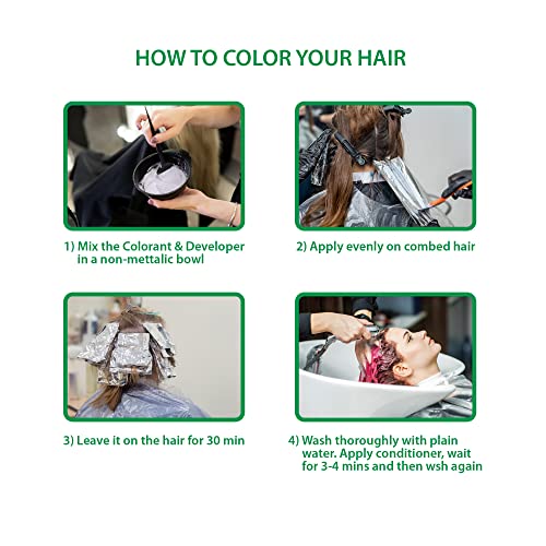 Nisha Professional Hair Colour Developer 30 Volume (9%) - 1000ml - Image 3