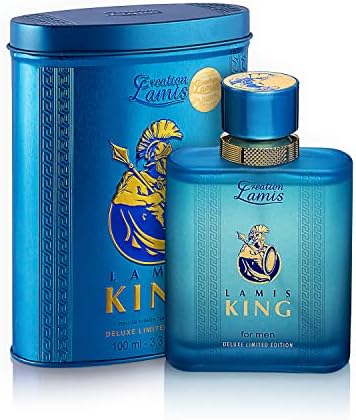 Creation Lamis Lamis King Eau de Toilette Perfume for Men, Woody &amp; Spicy Long Lasting Masculine Fragrance, Body Perfume for Men - 100ml FROM DUBAI (SAM) - View 3 of 3