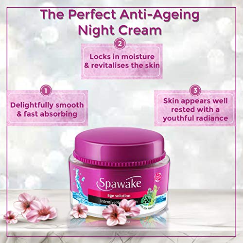 Spawake Anti Aging Face Cream, Age Solution Intensive Night Cream, 50g (FROM INDIA SAB) - View 3 of 3