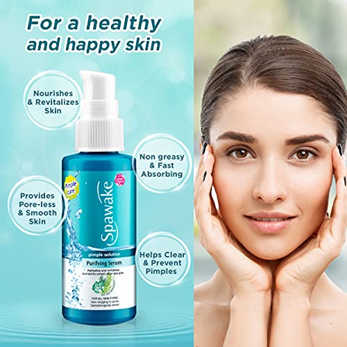 Spawake Anti Acne Care, Pimple Solution Purifying Serum, 50ml (FROM INDIA SAB) - View 2 of 3