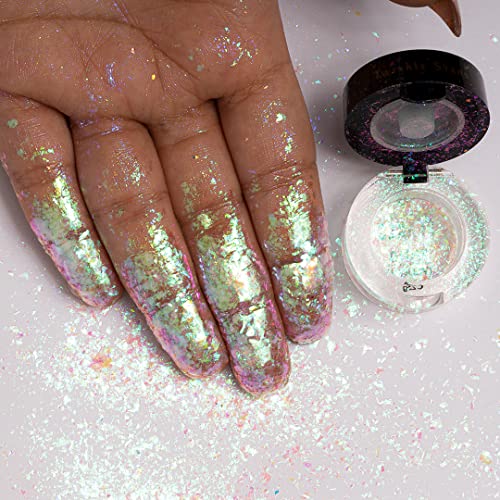 Daily Life Forever52 Twinkle Star Flakes Highly Pigmented Professional Shiny Glitters with Light Weight Easy-to-Apply Formula and Silky Texture for Perfect Face Makeup -TF010 - View 3 of 3