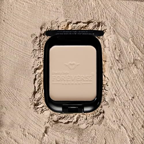 Daily Life Forever52 Dual Wet and Dry Compact + Makeup Setting Powder (Whiteray-001, 12g) | Matte Finish | Lightweight | Long Lasting | Enriched With Vitamin E | Vegan(FROM INDIA)NUSS - View 2 of 4