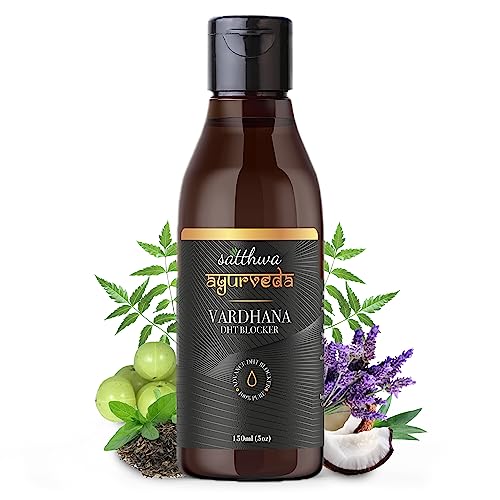 Satthwa Vardhana Hair Oil | With Pumpkin Seed Oil & Saw Palmetto as Natural DHT Blockers | Helps Control Hair Fall and Strong hair | Paraben Free - 150ml(FROM INDIA)NUZ - Related product