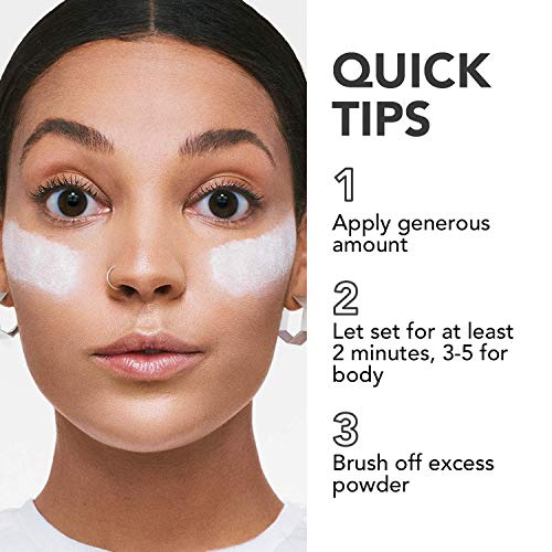 CVB C54 Blooming Loose Face Powder Air Light Crystal Oil Control Powder for Buildable Full Coverage &amp; Matte +Finish (Shade 1, 15g) (FROM INDIA SAB) - View 3 of 3