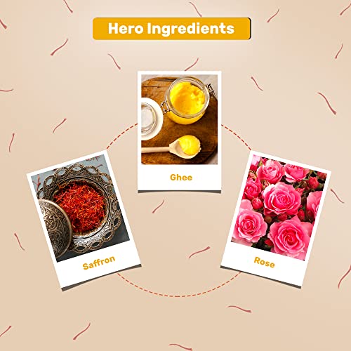 ENN Glow Ghee Face Moisturizer for Glowing &amp; Hydrating Skin with Natural Extract, Lightweight Moisturiser for Dry Skin, Damaged &amp; Uneven Skin Tone, 60gm (FROM INDIA SAB) - View 2 of 3