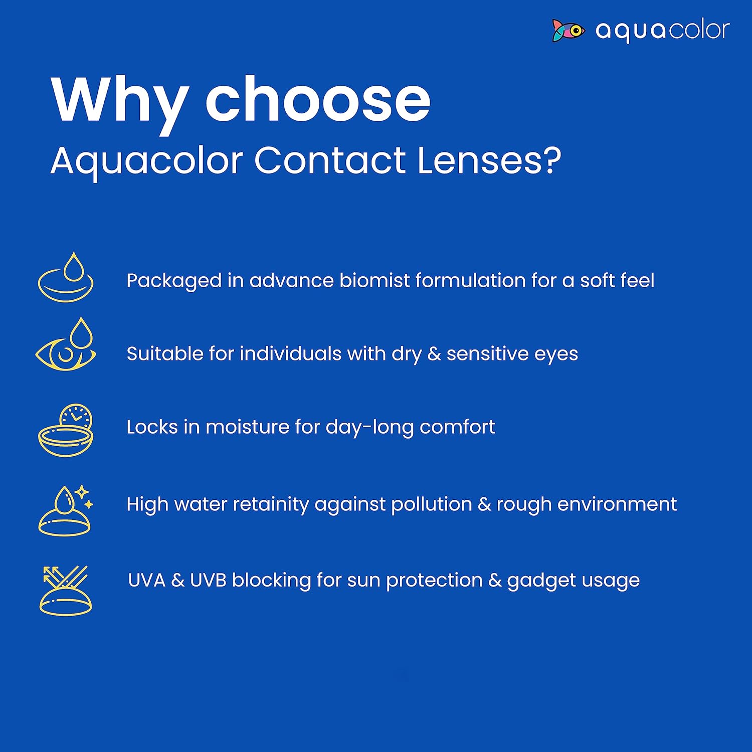 Aquacolor Spicy Grey Candy Pack Zero Power Colored Lenses (2 Lens/Box)(FROM INDIA)NUZ - View 2 of 7