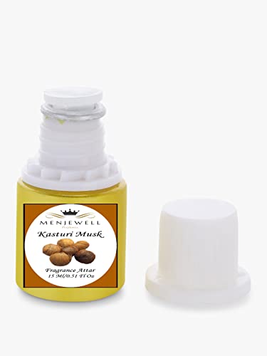 Menjewell Kasturi Musk Fragrance Long Lasting Attar For Men And Women 15mlFROM INDIA)JEZ - View 3 of 3