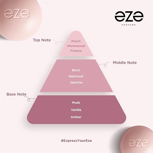 EZE Flow Perfume For Women, 30 Ml Premium Long Lasting Fragrance, Luxury Intense Scent, Best Gift For Her, Edp - Rose, Liquid - View 4 of 4
