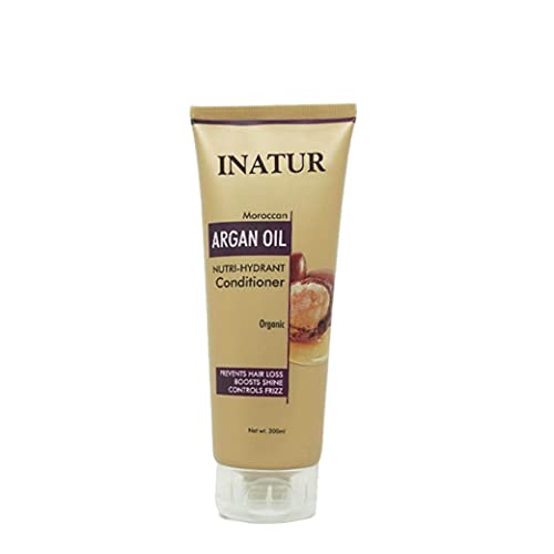 Inatur Argan Combo (Argan Shampoo 350 ml + Argan Conditiner 200 ml) (FROM INDIA)SAB - View 3 of 4