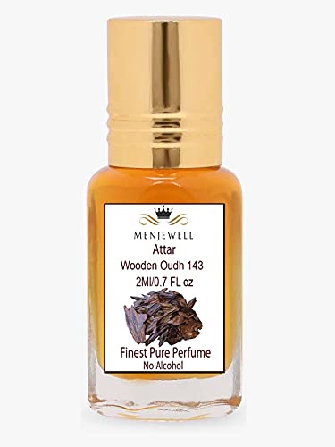 Menjewell Wooden Oudh 143 Attar For Men And Women 2ml - View 2 of 3