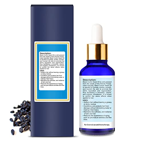 Home Genie Black Cumin Seed (Nigella Sativa) Oil 100% Pure &amp; Natural Undiluted Carrier Oil - 15ml - View 3 of 4