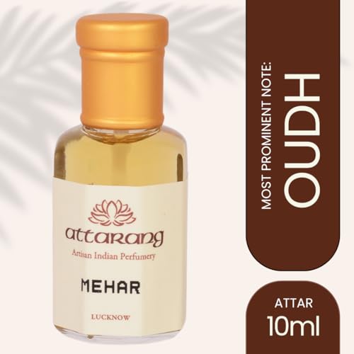 Mehar by Attarang: Premium Attar | Oudh, Smoke &amp; Leather Notes | Rare Ingredients for Long-lasting, Captivating Scent - 10mlFROM INDIA)NUSS - View 3 of 4