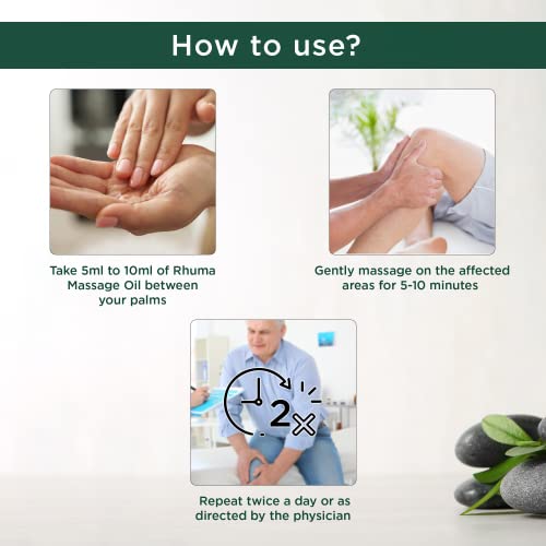 Vansaar Rhuma Care Massage Oil - 100 ml | Long lasting relief | Suitable for Knee Pain, Neck Pain, Back Pain, Joint Pain | 100% Ayurvedic Formula(FROM INDIA)NUZ - View 3 of 4