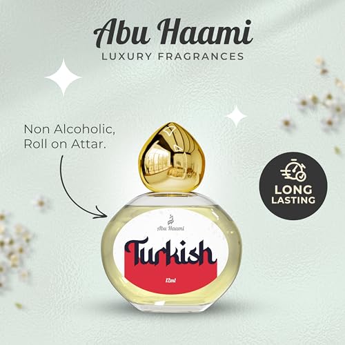 Abu Haami Turkish Attar Luxury Fragrance for Men &amp; Women | Arabic and French Blend Non-Alcoholic Unisex Fragrance Long Lasting Roll-On Perfume for All Occasions (FROM INDIA)SAB - View 3 of 3