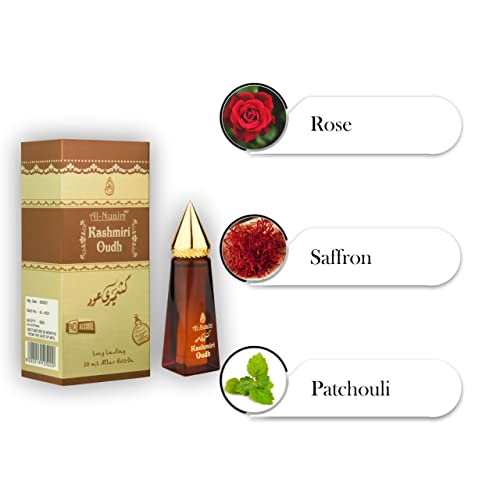 Al-Nuaim Minar Series 2 |Kashmiri Oudh |Alcohol Free |Attar Roll On |Luxury Scent with Long Lasting Fragrance Men |20ml (FROM INDIA)SAB - View 2 of 4
