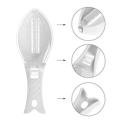 Gambit Kitchen Fish Scale Scraper/Scale Remover/Fish Skin Peeler (Multicolor) - View 2 of 6