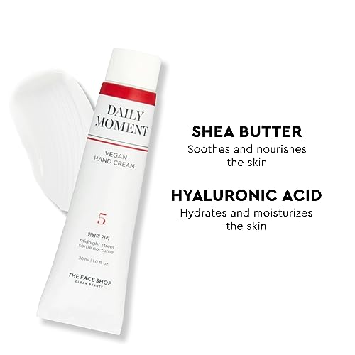 The Face Shop Daily Moment Vegan Hand Cream Sunrise Bedroom with Hyaluronic Acid &amp; Shea Butter, Non-Greasy &amp; Quick absorbing hand care cream, 30ml (FROM INDIA)SAB - View 2 of 3