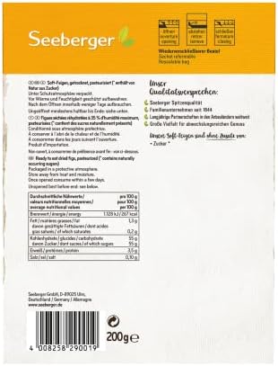 Seeberger Soft Figs 1X 200 GRAM FROM DUBAI (SAM) - View 2 of 3