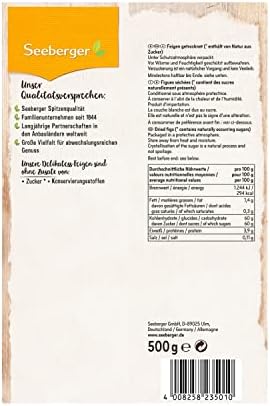 Seeberger Dried Figs 500g FROM DUBAI (SAM) - View 2 of 3