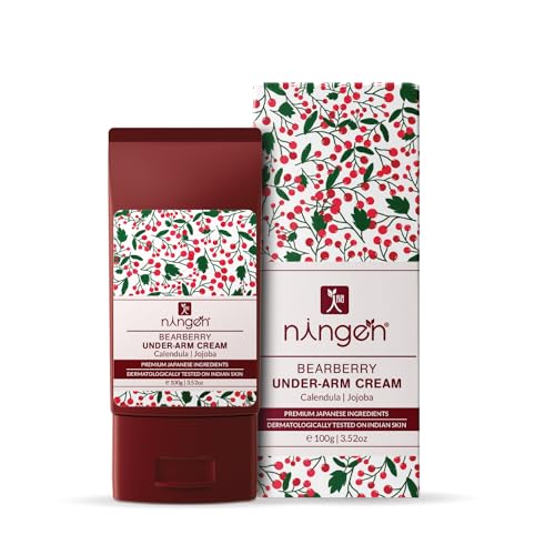 Ningen Bearberry Underarm Cream I Added Calendula and Jojoba Extracts I Dermatologically Tested, Paraben Free I 100g(FROM INDIA)NUSS - Related product