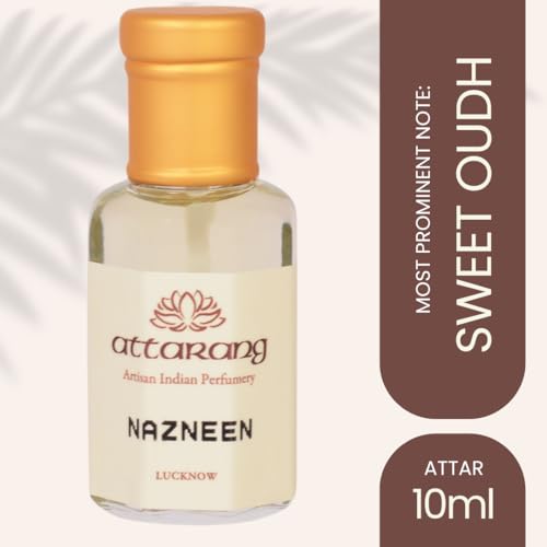 Nazneen by Attarang: Premium Attar | Sweet Oudh Amber Notes | Rare Ingredients for Long-lasting, Captivating Scent - 10ml - View 3 of 4