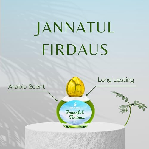 Abu Haami Jannatul Firdaus Luxury Fragrance | Intense Arabian Scent | Non-Alcoholic Roll-On Perfume for Men | Long Lasting Attar - 12 ml (FROM INDIA)SAB - View 3 of 3