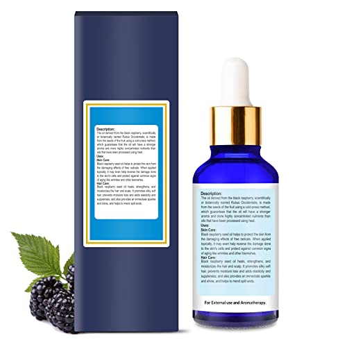 Home Genie Black Raspberry Seed (Rubus Occidentalis) Oil|100% Pure &amp; Natural Undiluted Essential Oil - 15ml - View 3 of 4