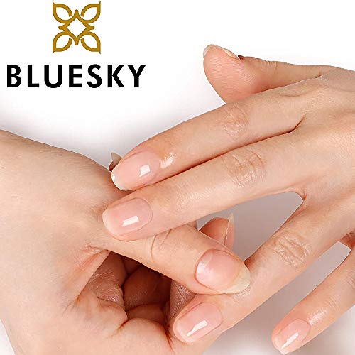 BLUESKY Gel Shiny Finish Nail Polish Set, Top Coat And Base Coat With Cuticle Oil. 3 X 5Ml. Top And Base (Requires Curing Under Uv/Led Lamp)(FROM INDIA)NUZ - View 2 of 3