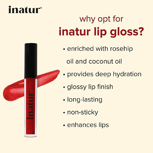 inatur Lip Gloss (Hotties) (FROM INDIA)SAB - View 3 of 3