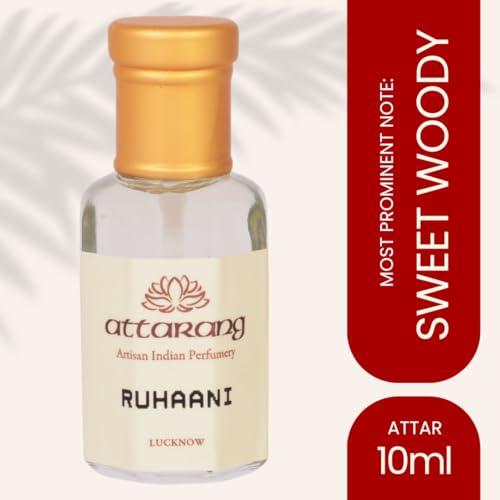 Ruhaani by Attarang: Premium Attar | Saffron, Jasmine, Amber Notes | Rare Ingredients for Long-lasting, Captivating Scent - 10mlFROM INDIA)NUSS - View 3 of 4