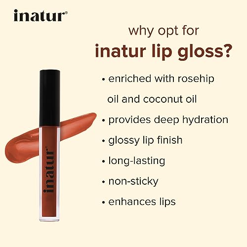inatur Lip Gloss (Wild Brown) (FROM INDIA)SAB - View 3 of 3