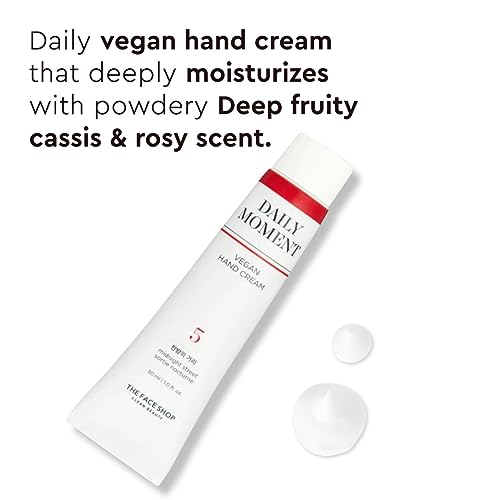 The Face Shop Daily Moment Vegan Hand Cream Midnight Street with Hyaluronic Acid &amp; Shea Butter, Non-Greasy &amp; Quick absorbing hand care cream, 30ml (FROM INDIA)SAB - View 3 of 3