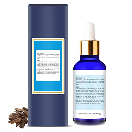 Home Genie Agarwood Oil (Aquilaria Crassna) |100% Pure &amp; Natural Undiluted Essential Oil - 15ml(FROM INDIA)JEZ - View 3 of 4