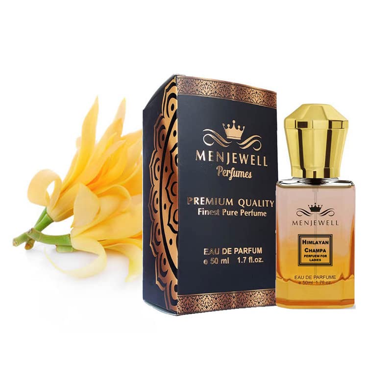 Menjewell Himalayan Champa Perfume For Women Long Lasting Fragrance SprayFROM INDIA)JEZ - View 2 of 4
