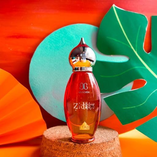 Arochem Taj Edition Ziddan Attar Perfume -Pack Of 2 (9ml Each) | Pure Attar Perfume | No Alcohol Unisex Perfume Roll-On For Men And Women (FROMINDIA)SAB - View 3 of 3