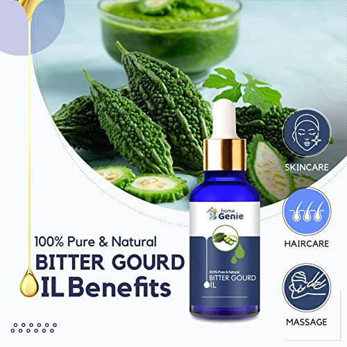 Home Genie Bitter Gourd (Momordica Charantia) Oil|100% Pure &amp; Natural Undiluted Essential Oil - 15ml(FROM INDIA)JEZ - View 3 of 4