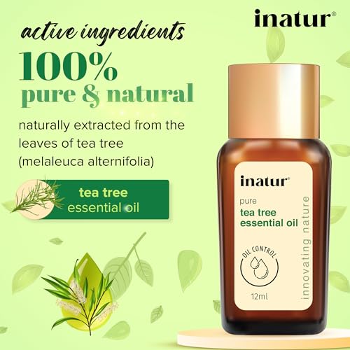 inatur Tea Tree Essential Oil - 100% Pure, Natural, and Free From Additives| 12 ml (FROM INDIA)SAB - View 2 of 3