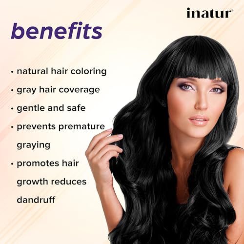 inatur Indigo Powder, 100gm (FROM INDIA)SAB - View 2 of 3