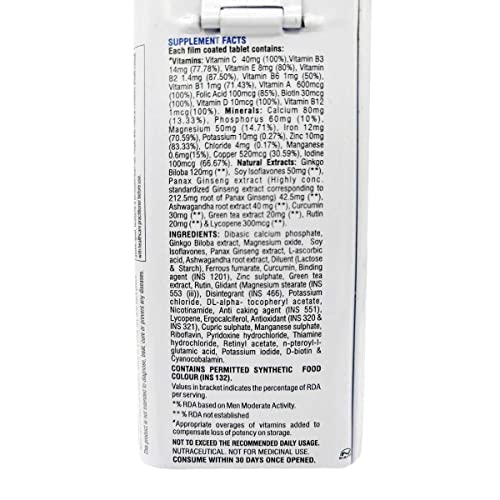 Apollo Life Men Multi Vitamin, 30 Tablets (FROM INDIA)SAB - View 2 of 2