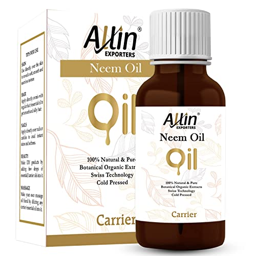 Allin Exporters Neem Oil Pure Natural Undiluted Carrier Therapeutic Grade for Moisturising Skin &amp; Hair Growth (15 ML) - View 2 of 4