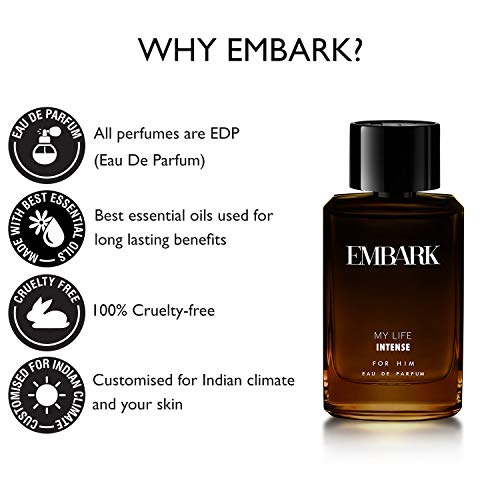 EMBARK My Life Intense for Him, Perfume for Men - 30ml | Premium Eau de Parfum | Woody and Oriental Fragrance(FROM INDIA)NUSS - View 2 of 4