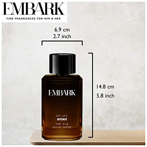 EMBARK My Life Intense for Him, Perfume for Men - 30ml | Premium Eau de Parfum | Woody and Oriental Fragrance(FROM INDIA)NUSS - View 3 of 4