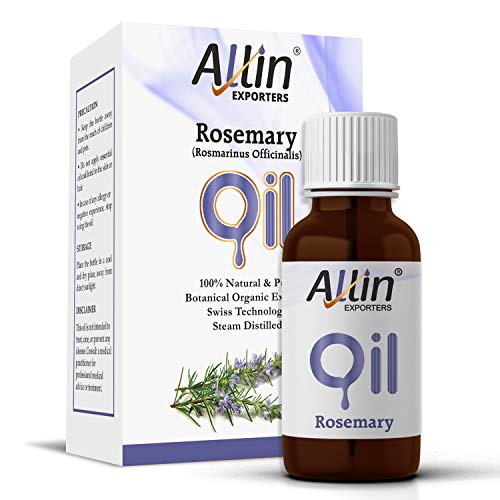 Allin Exporters Rosemary Essential Oil Natural Pure Therapeutic Grade for Hair Growth Skin Massage &amp; Diffuser Aromatherapy (30 ML)(FROM INDIA)NUSS - View 3 of 4