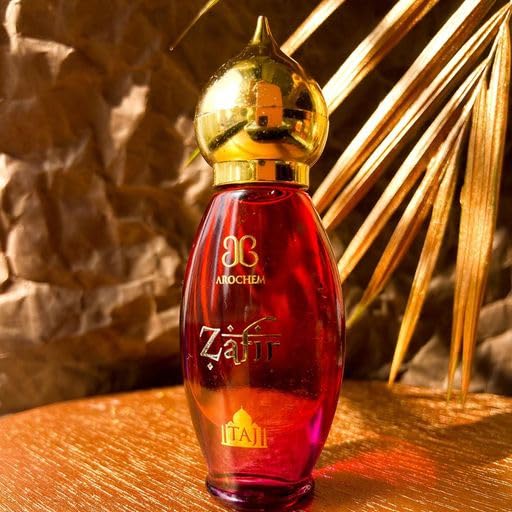 Arochem Taj Edition Zafir Attar Perfume -Pack Of 2 (9ml Each) | Pure Attar Perfume | No Alcohol Unisex Perfume Roll-On For Men And Women (FROMINDIA)SAB - View 3 of 3